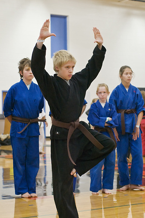Trevor at Karate